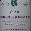 シャブリ・グラン・クリュ 『レ・プリューズ』2005年 クロズリー・デ・アリズィエ