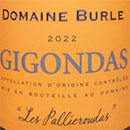 ジゴンダス　レ•パリエルダス　2023年　ドメーヌ•ビュルル